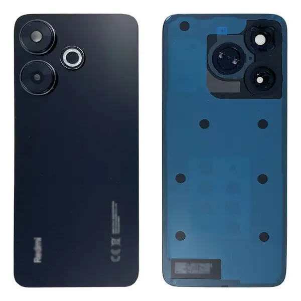 MR1_111124 Задня частина корпусу xiaomi redmi 13 midnight black (з склом камери) original (prc) 