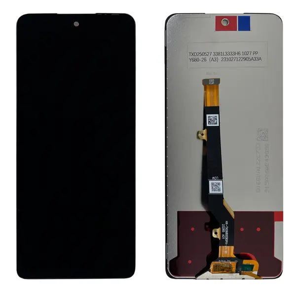 MR1_111285 Дисплей tecno pova 6 neo (li6) complete black original (prc) 
