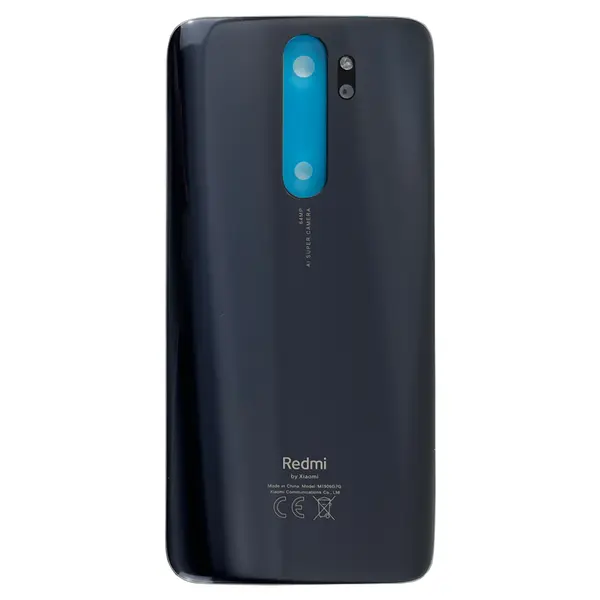 MR1_111588 Задня частина корпусу xiaomi redmi note 8 pro gray (з склом камери) original (prc) 