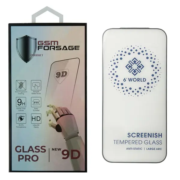 MR1_113074 Захисне скло premium tempered glass для iphone 17 pro (6.3') black 