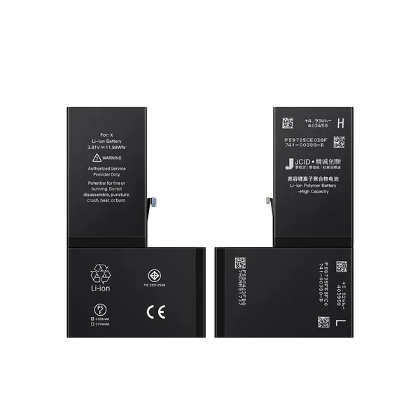 MR1_111484 Акумулятор jcid для iphone x (збільшена ємність 3100 mah) 