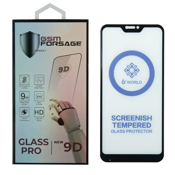 MR1_97752 Захисне скло premium tempered glass для xiaomi mi a2 lite / redmi 6 pro (5.84") black 