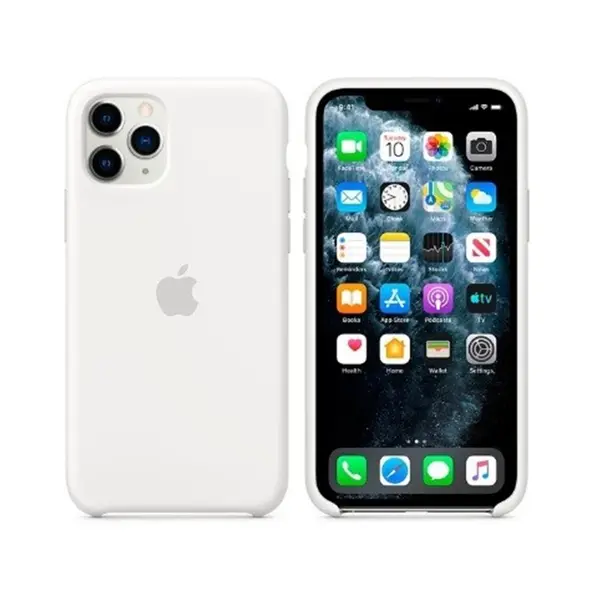 MR1_80872 Чохол (silicone case) для iphone 11 pro original white 