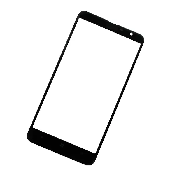 MR1_48692 Скло дисплея nokia lumia 1320 black (для переклеювання) 