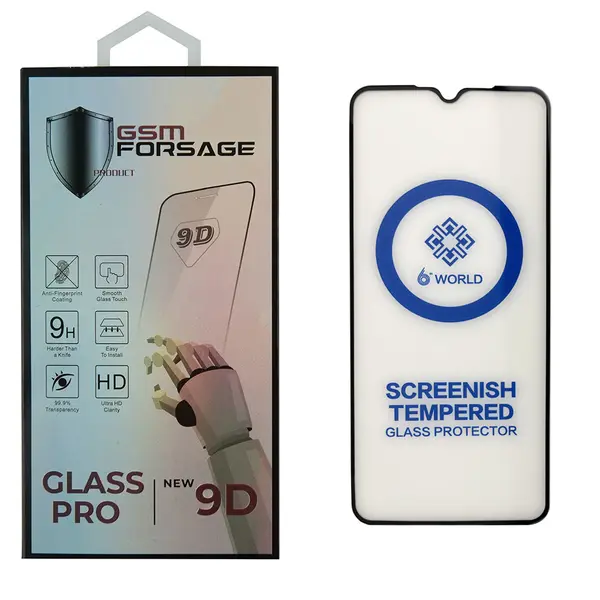 MR1_82376 Захисне скло premium tempered glass для samsung galaxy a32 sm-a325f / m32 sm-m325 (6.5') black 