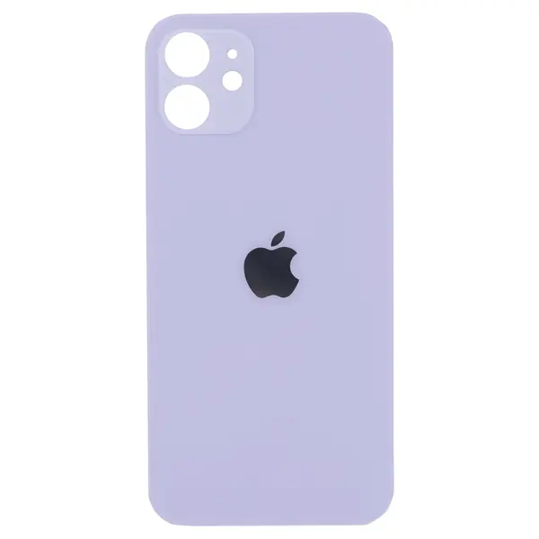 MR1_81956 Кришка задня iphone 12 purple (великий виріз під камеру) 