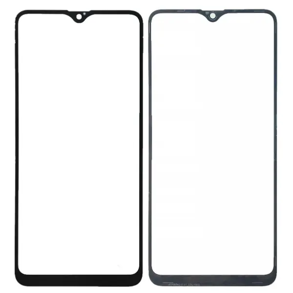 MR1_80138 Скло дисплея samsung galaxy a20s sm-a207 (2019) для переклеювання black 