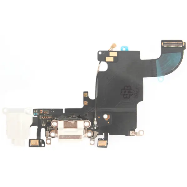 MR1_81075 Шлейф зарядки для iphone 6s (4.7") white original (prc) 