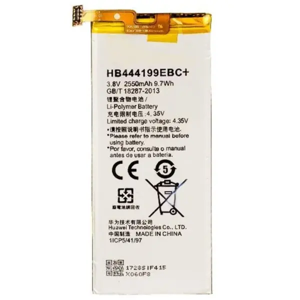 MR1_81593 Акумулятор hb444199ebc (2500mah) для huawei honor 4c / g606 