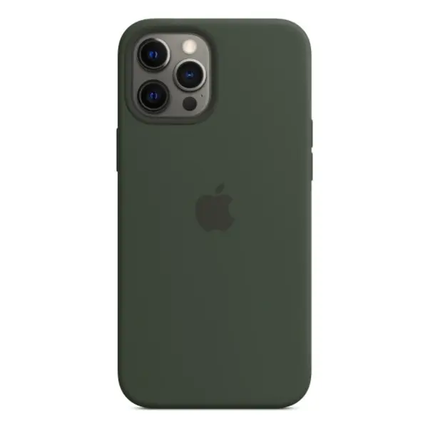 MR1_82435 Чохол (sillicon case) для iphone 12 pro max with magsafe and splash cyprus green 