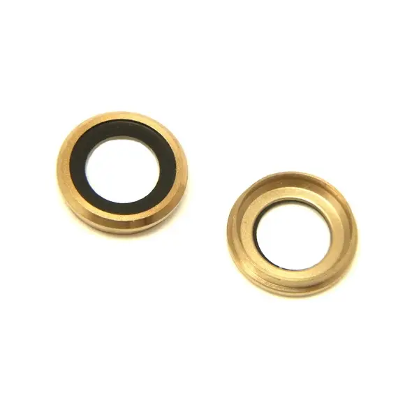 MR1_82566 Скло камери iphone 6 / iphone 6s gold 