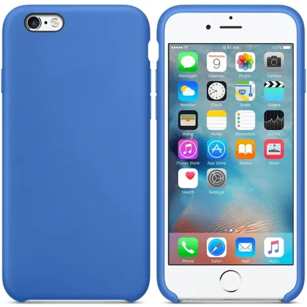 MR1_80939 Чохол (silicone case) для iphone 6 plus / iphone 6s plus original blue 