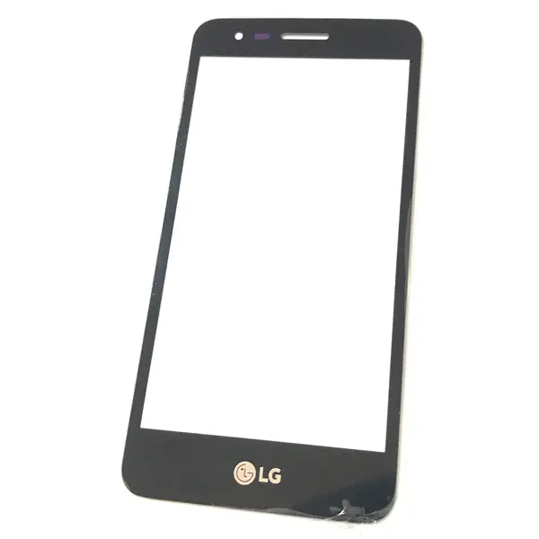 MR1_80497 Скло дисплея lg k7 (2017) black (для переклеювання) 
