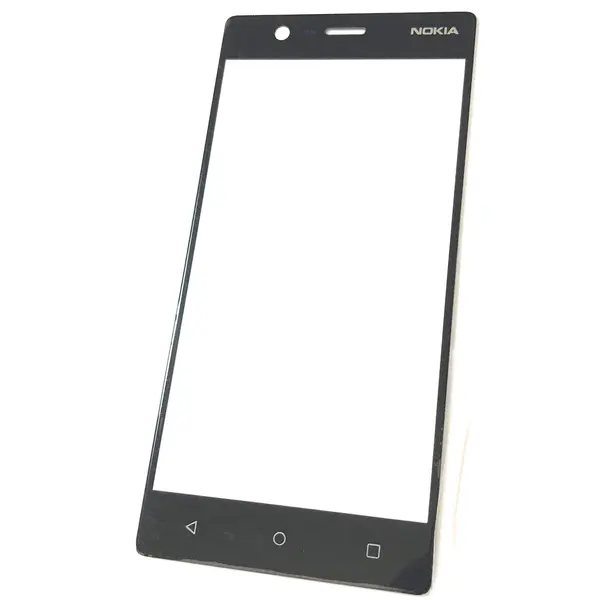 MR1_80522 Скло дисплея nokia 3 black (для переклеювання) 