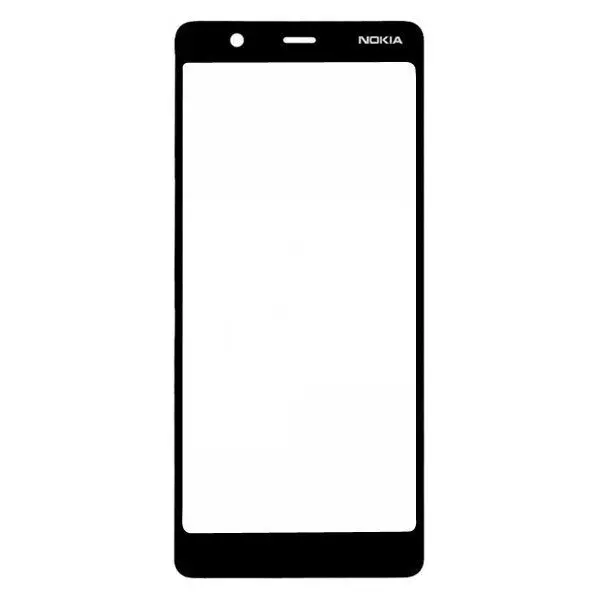 MR1_83324 Скло дисплея nokia 5.1 black (для переклеювання) 
