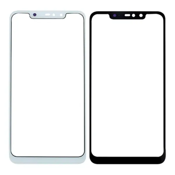 MR1_83432 Скло дисплея xiaomi redmi note 6 pro white (для переклеювання) 