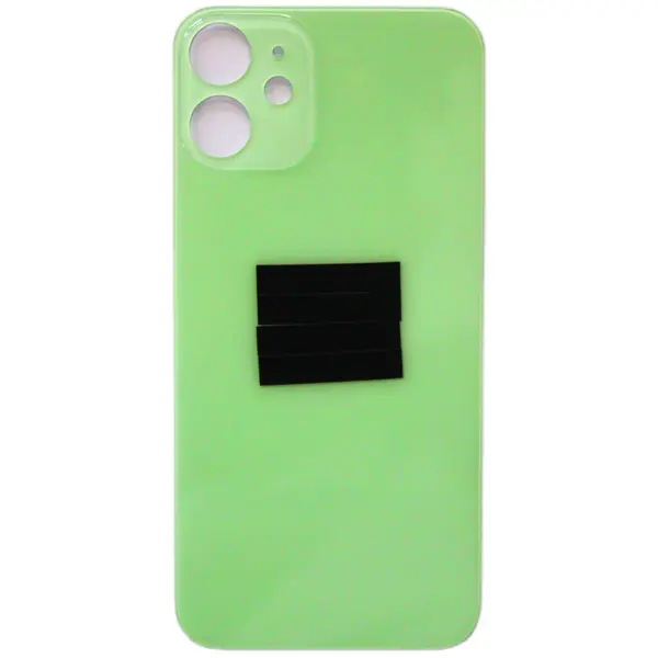 MR1_83890 Кришка задня iphone 12 mini green (великий виріз під камеру) 