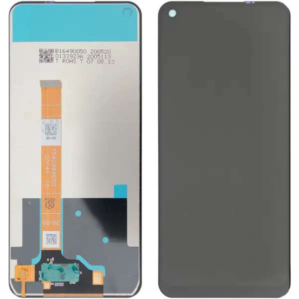 MR1_85487 Дисплей oppo a52 / a72 / a92 / realme 6 / 6s (p/n 1540396652) complete black 