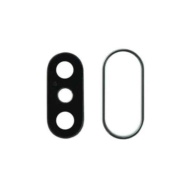 MR1_84900 Скло камери iphone xs / iphone xs max (з обідком) space gray 