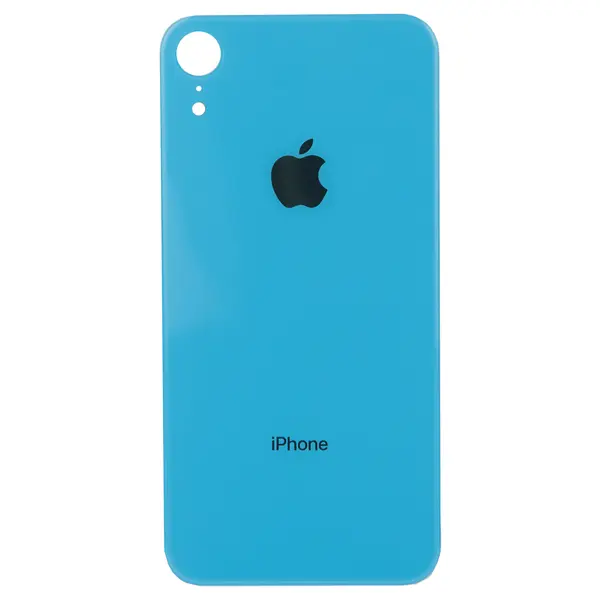 MR1_84909 Кришка задня iphone xr blue (великий виріз під камеру) 