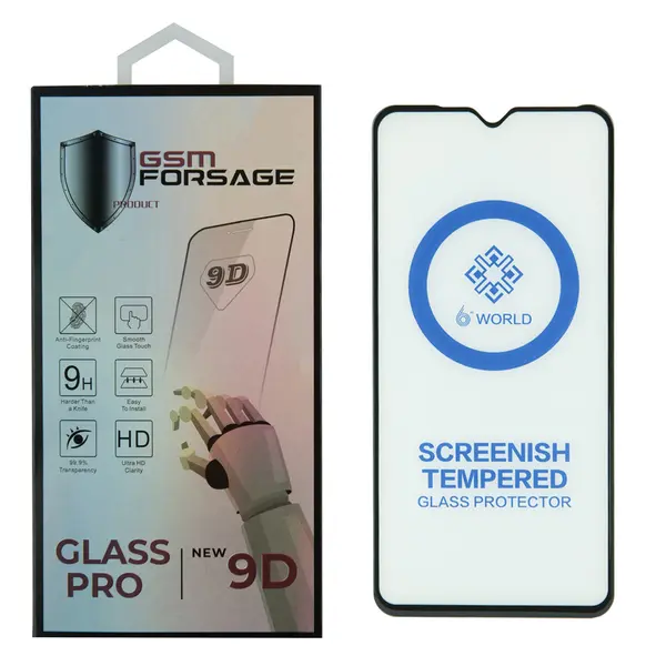 MR1_86394 Захисне скло premium tempered glass для xiaomi redmi 8 / redmi 8a (6.22") black 