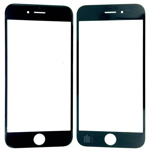 MR1_88421 Скло дисплея iphone 6s (4.7") black (для переклеювання) 