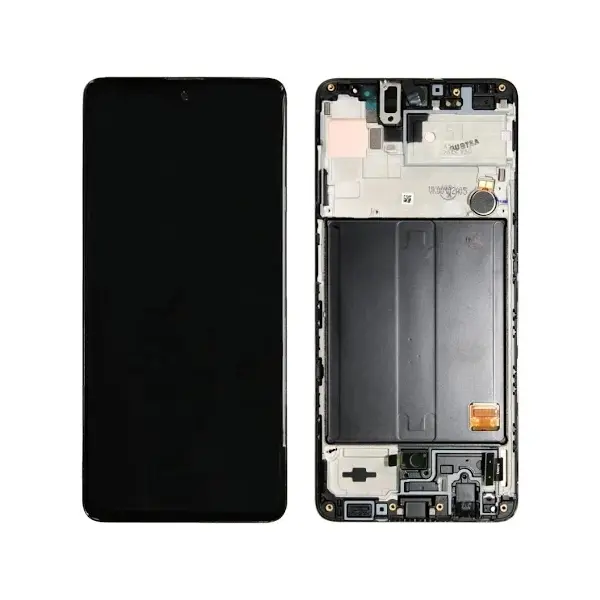 MR1_84573 Дисплей samsung galaxy m51 sm-m515 or 100% (service pack) with frame black 