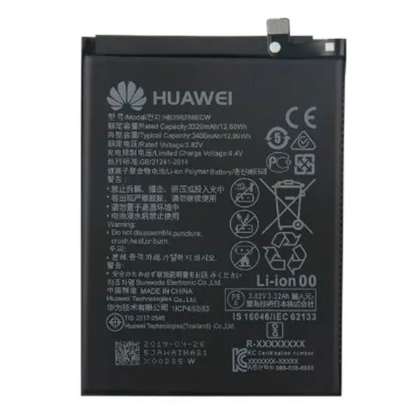 MR1_88008 Акумулятор hb396286ecw (3400mah) для huawei  p smart 2019 / honor 10 lite 
