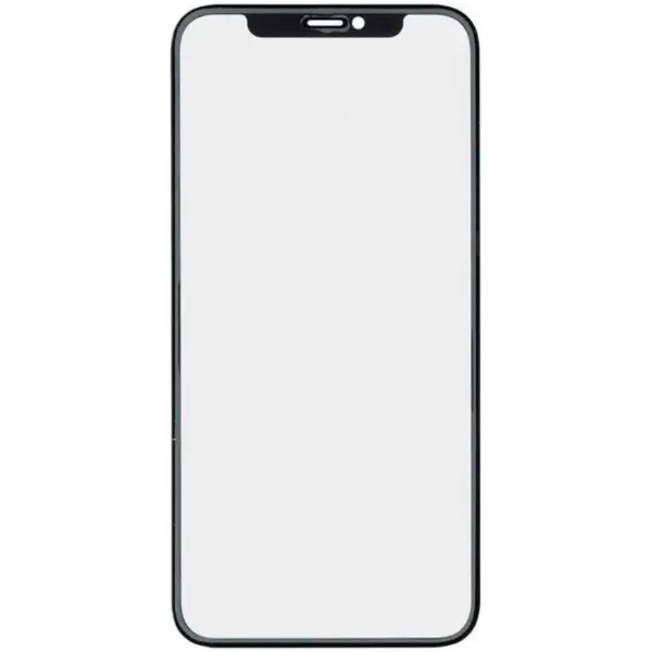 MR1_83595 Скло дисплея iphone 12 mini + oca (5.4") для переклеювання black 