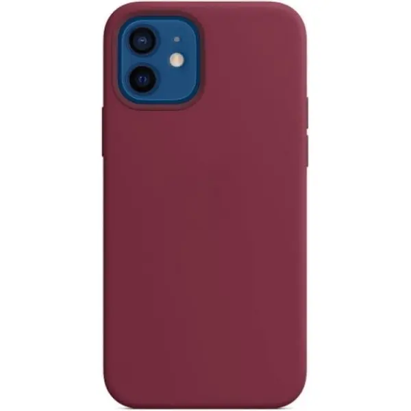 MR1_84561 Чохол (sillicon case) для iphone 12 / iphone 12 pro plum 