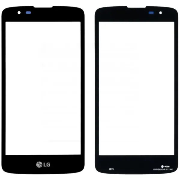MR1_85614 Скло дисплея lg k8 k350e black (для переклеювання) 