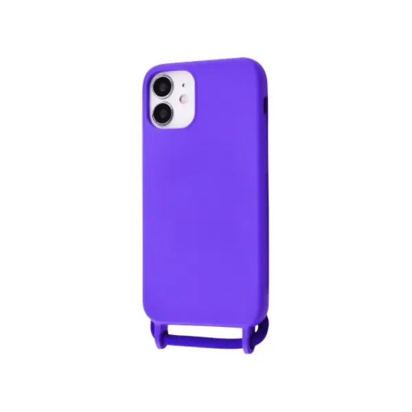 MR1_83745 Чохол (lanyard case) для iphone 12 mini зі шнурком ultramarine 