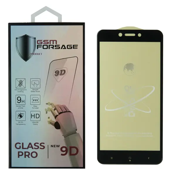 MR1_86390 Захисне скло premium tempered glass для xiaomi redmi 5a / redmi go (5.0') black 