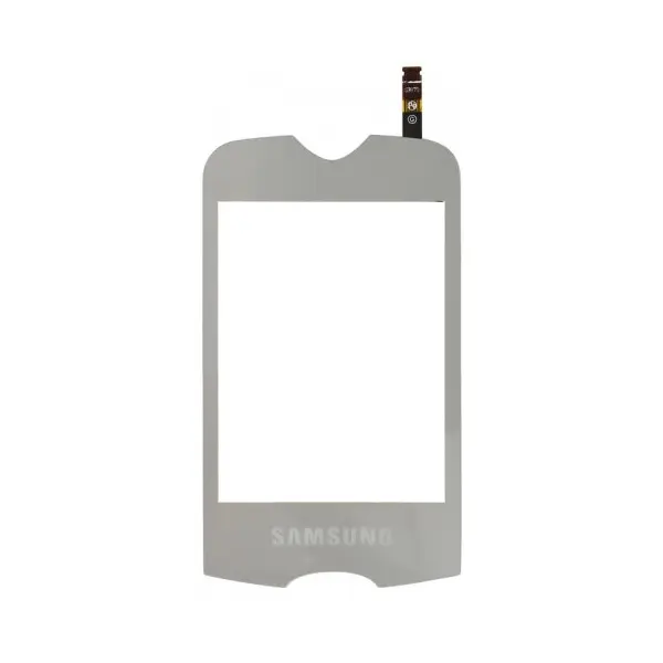 MR1_87497 Тачскрін samsung s3370 corby silver 