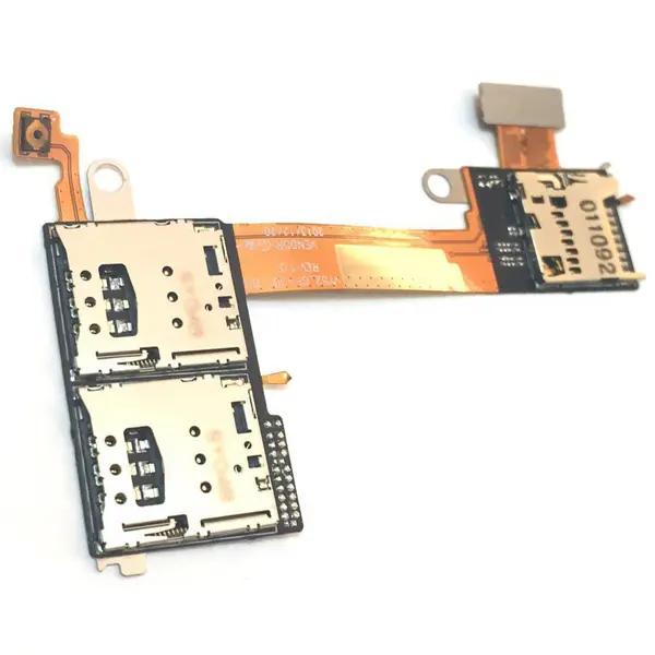 MR1_88351 Шлейф sony xperia m2 d2305 / d2303 / d2306 2 sim and mmc original 