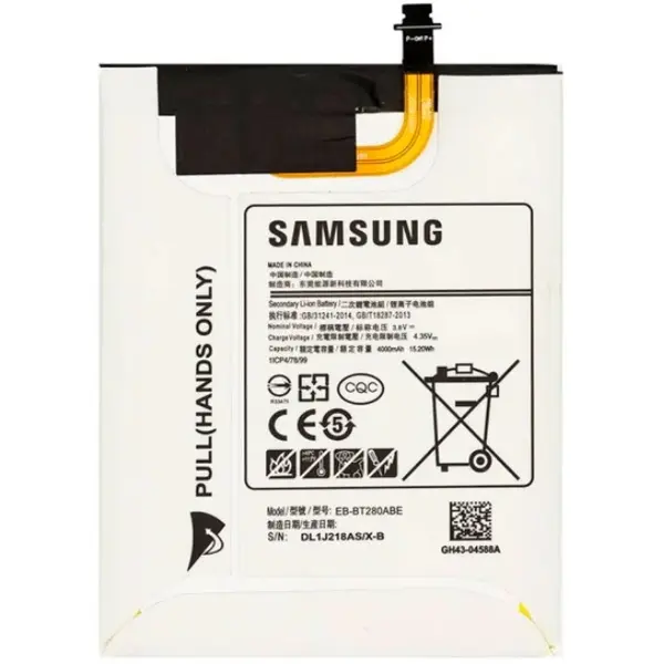 MR1_84465 Акумулятор eb-bt280abe (4000mah) для samsung t280 / t285 tab e 7.0 