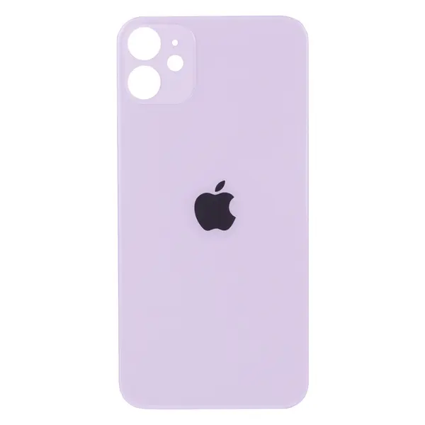 MR1_84885 Кришка задня iphone 11 purple (великий виріз під камеру) 
