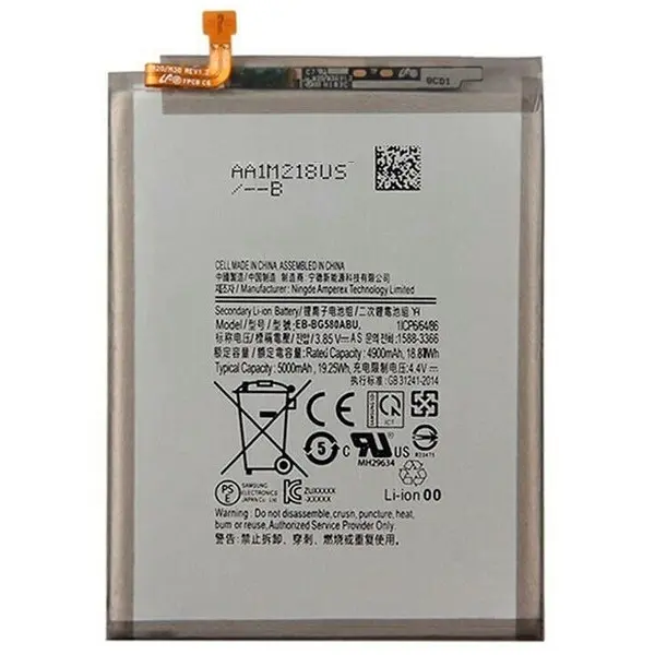 MR1_90942 Акумулятор eb-bg580abu (5000mah) для samsung galaxy m20 sm-m205 / sm-m305 / sm-a407 