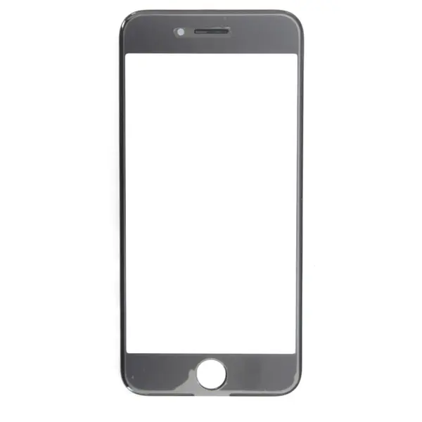 MR1_92545 Скло дисплея iphone 7 (4.7") для переклеювання з рамкою та oca black 