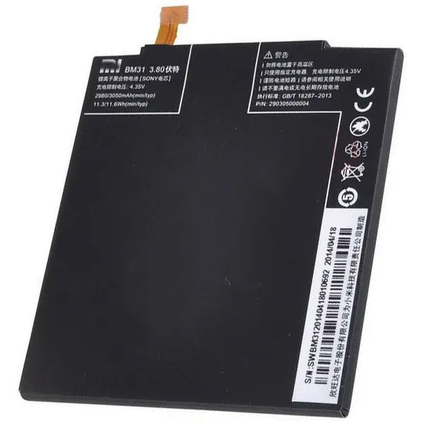 MR1_89433 Акумулятор bm31 (3050mah) для xiaomi mi 3 
