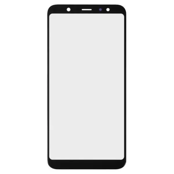 MR1_94946 Скло дисплея samsung galaxy a7 2018 sm-a750 black + oca (для переклеювання) 