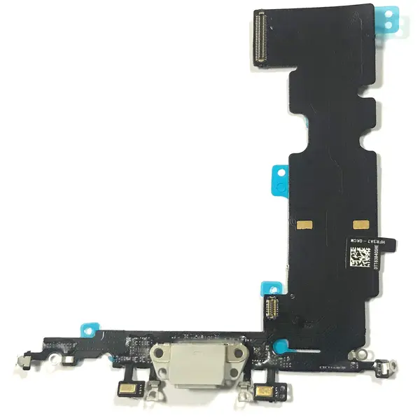 MR1_92249 Шлейф зарядки для iphone 8 plus (5.5") white h/c 