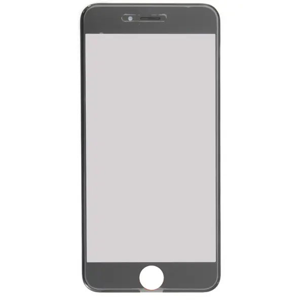 MR1_92543 Скло дисплея iphone 6s plus (5.5") для переклеювання з рамкою та oca black 