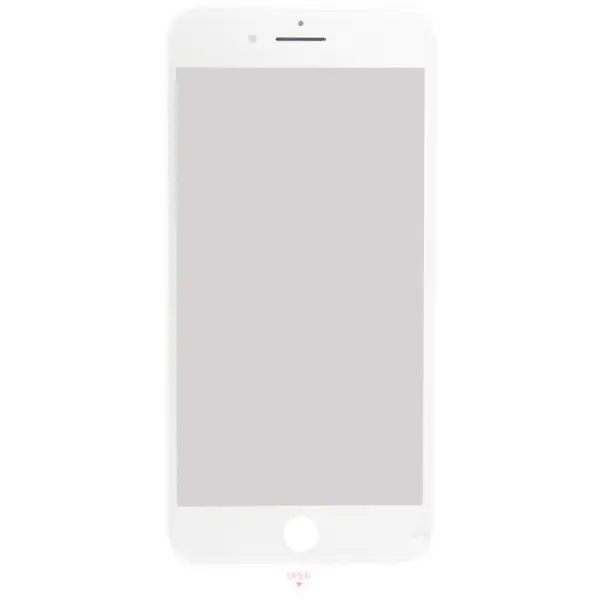 MR1_92548 Скло дисплея iphone 7 plus (5.5") для переклеювання з рамкою та oca white 
