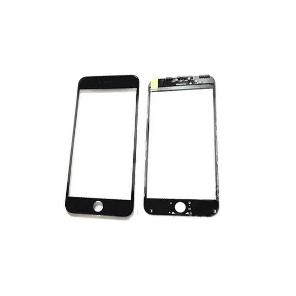 MR1_91283 Скло дисплея (для переклеювання) iphone 6 plus (5.5") black complete with frame 