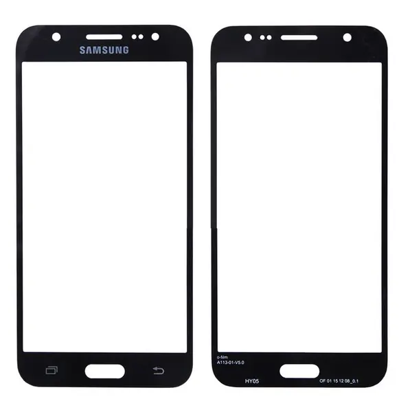 MR1_89765 Скло дисплея samsung galaxy j5 sm-j500 black (для переклеювання) 