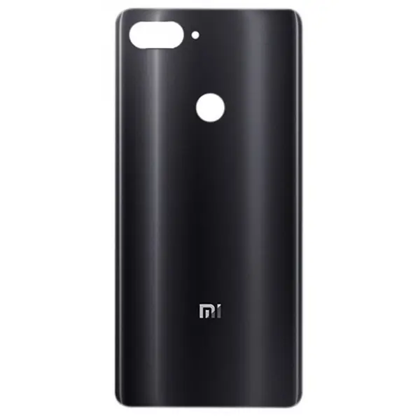 MR1_92378 Задня частина корпусу xiaomi mi 8 lite midnight black 
