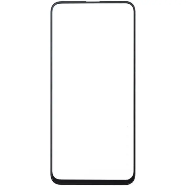 MR1_95327 Скло дисплея huawei p smart pro / y9s black + oca (для переклеювання) 