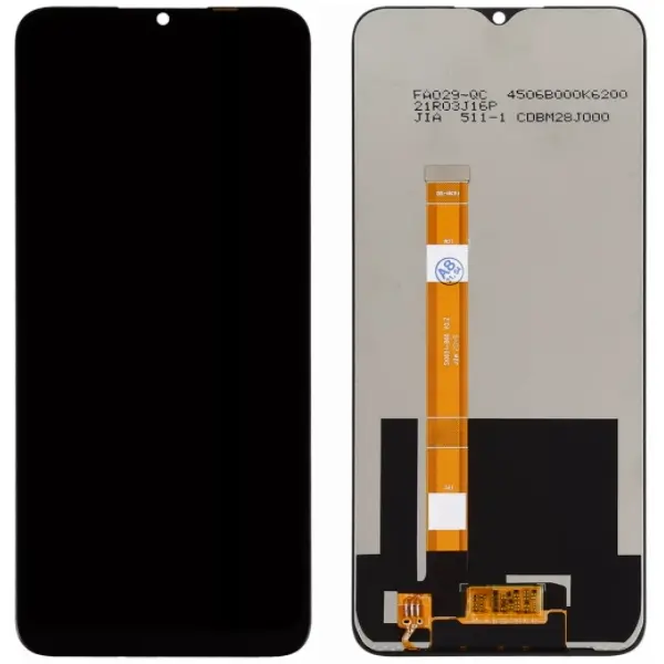 MR1_94895 Дисплей oppo a15 / a15s / realme 7i (global) / realme c15 / narzo 20 / narzo 30a complete black 