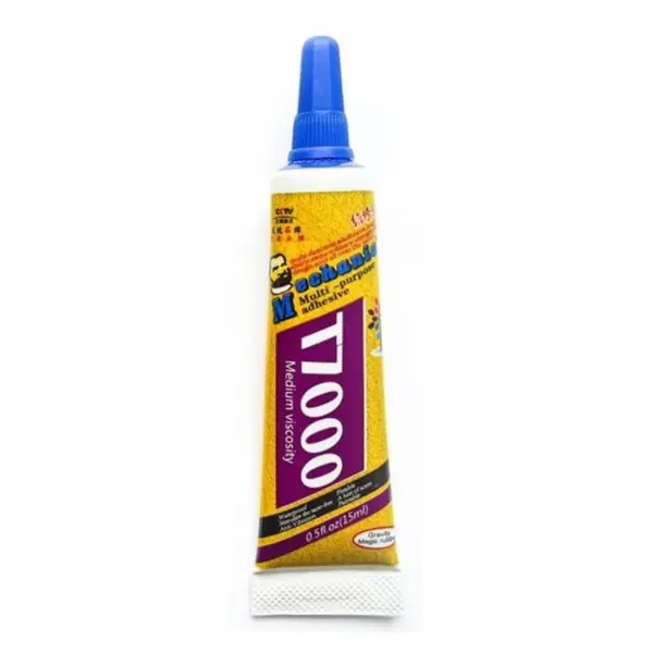 MR1_95466 Клей-герметик mechanic t-7000 (чорний / 15 ml) 